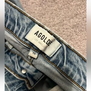 AGOLDE Nico High Rise Skinny Jeans